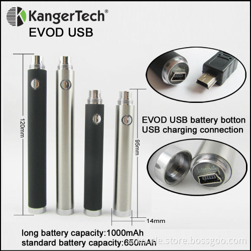 Electronic Cigarette Kangertech Battery Evod USB Vape Pen